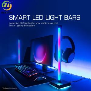 China RGB Music Atmosphere Light Multi-Rhythm Mode Computer Tabletop Game Headset Stand Can Be Controlled By APP wholesale