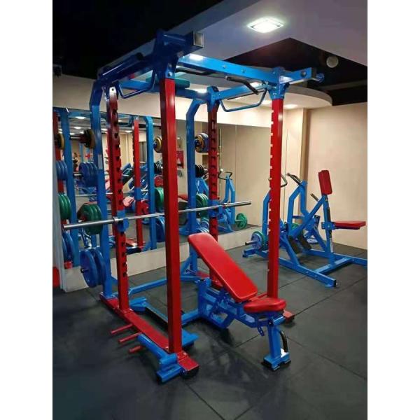 Commercial Indoor Gym Multi-Functional Station Smith Machine for Back Shoulder Chest Arm & Leg Squat Training Squat Rack