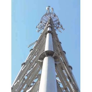 China 20m Three Legs GSM Mast Mobile Cell Tower wholesale