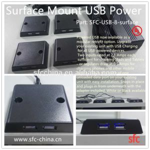 China 4 x 2port Surface USB charging power on sale