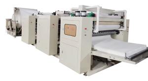 China Automatic Counting Box Facial Tissue Machine Steel To Steel Emboss 100m/Min wholesale