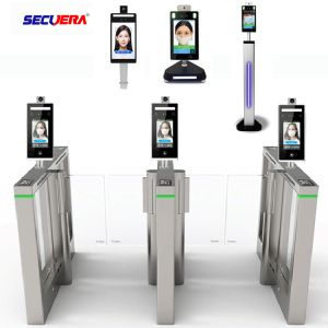 China Ai Face Recognition Walk Through Temperature Scanner Infrared Thermometer Digital wholesale