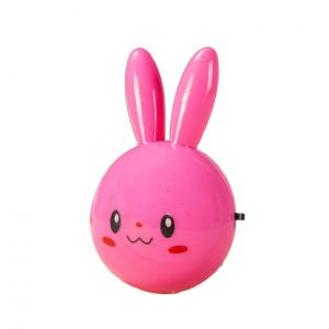 China LED Cartoon Rabbit Night Lamp Switch ON/OFF Wall Light Bedside Lamp For Children Kids Baby Gifts wholesale