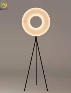 50000 Working Hours Italian LED Floor Lamp With Circular Design And End Aesthetic