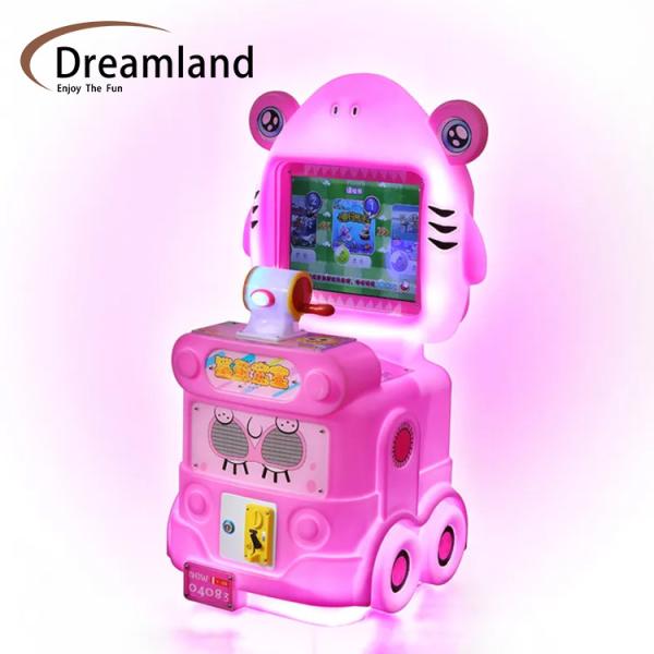 Entertaining Coin Operated Arcade Kids Game Machine Improve Concentration And