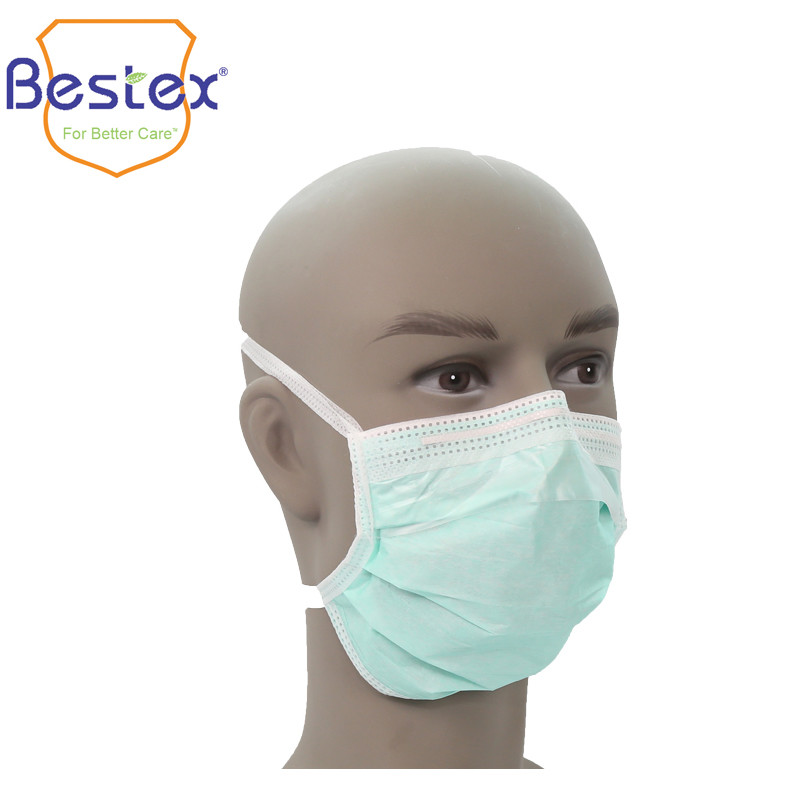 China Eco Friendly Fluidproof 4 Ply 4 Folder Disposable Face Masks wholesale