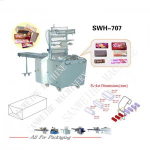 China 3 Phase  Automatic Biscuit Packing Machine SGS Fold Wrapping Machine on sale
