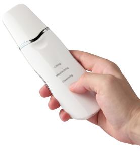 China Portable Ultrasonic Skin Scrubber Dermabrasion Ultrasonic Ion Cleansing Instrument wholesale