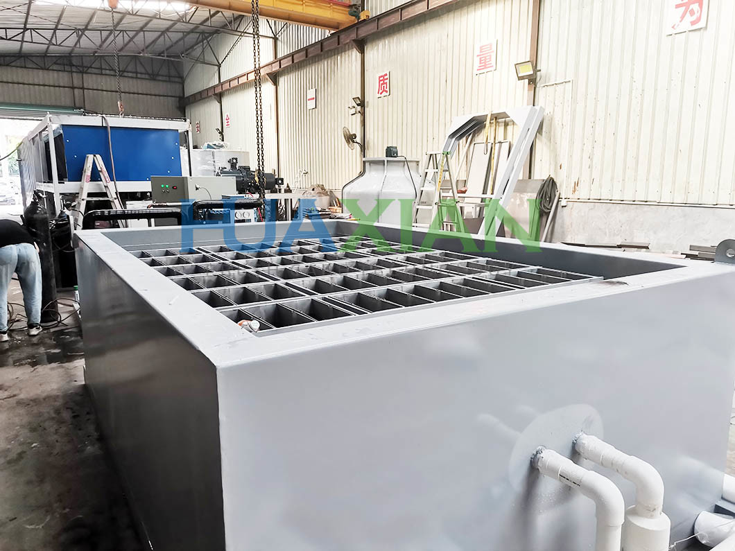 Reliable Seafood Ice Plant Equipment for Port, Block Ice Making Machine for Harbour