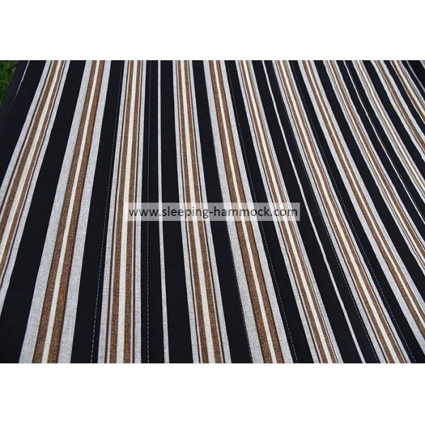 Poolside Quilted Fabric Hammock , Clothhammock Double Replacement Charcoal Grey Stripe