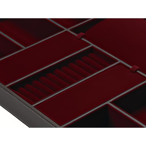 Luxury MDF Leather Jewelry Drawer Organizer Tray YG-H024 for Wardrobe & Closet - Modular Design, Custom Fit