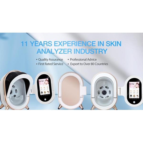 64GB Android Skin Scanner Analysis Device 12 Skin Problem Detected