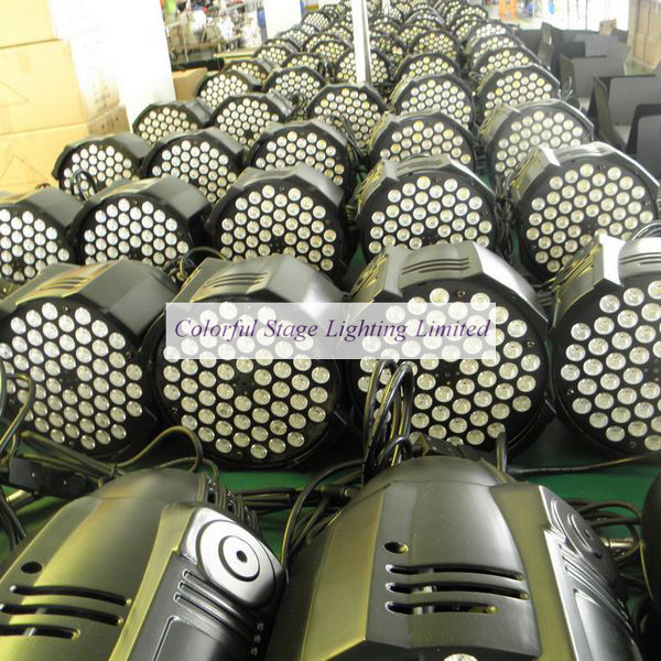 54x3W LED RGBW Par 64 Light