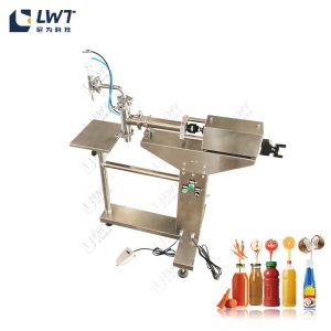 China Pure pneumatic floor-standing liquid filling machine on sale