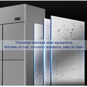 1350L Restaurant Commercial Freezer Upright Freezer Vertical Fridge Refrigerator