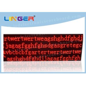 China P10 Digital Scrolling Message Boards , Led Moving Message Display Board wholesale