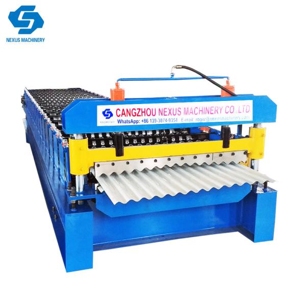 Quality                  Steel Corspan Roofing Sheet Making Machine Water Waves Roof Corrugated Roll Forming Machine              for sale