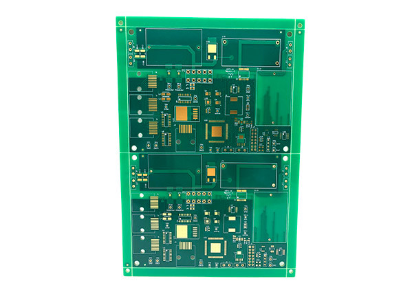 White Overlay FR4 ENIG Double Sided PCB Rigid Board