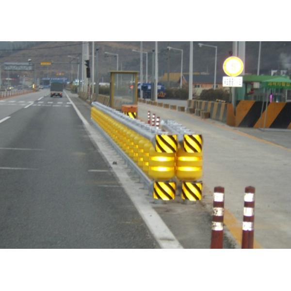 KSI Type Highway Anti - Collision Safety Rolling Barrier / Safety Rolling Guardrail
