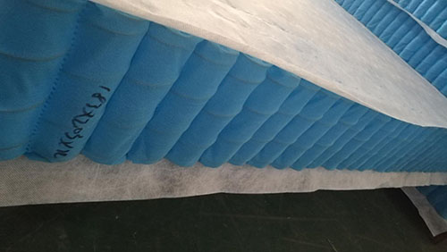 Pocket Spring Unit with non woven fabric cover for mattress in double size