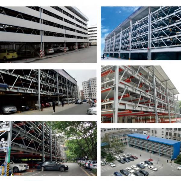 Space Saving Semi Automatic Puzzle Parking System with 6 Layers and 10350mm Height