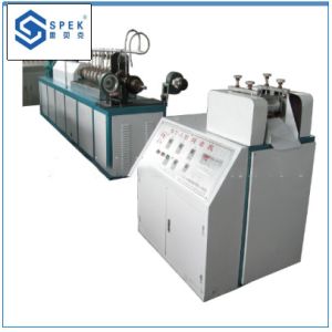 China Automatic plastic foaming net set machine Fruit net set machine wholesale