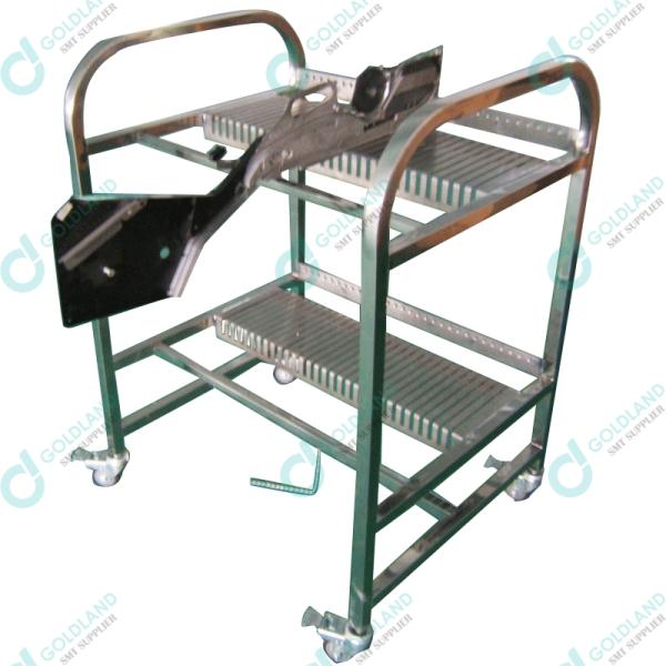 Universal Stainless Steel SMT Machine Feeder Storage Trolley