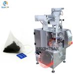 China Triangle Pyramid Tea Bag Packing Machine 40 / 60 Bags Per Minute for sale