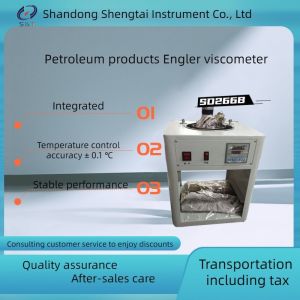 China Petroleum Product Engler Viscometer With Digital Display Integrated wholesale