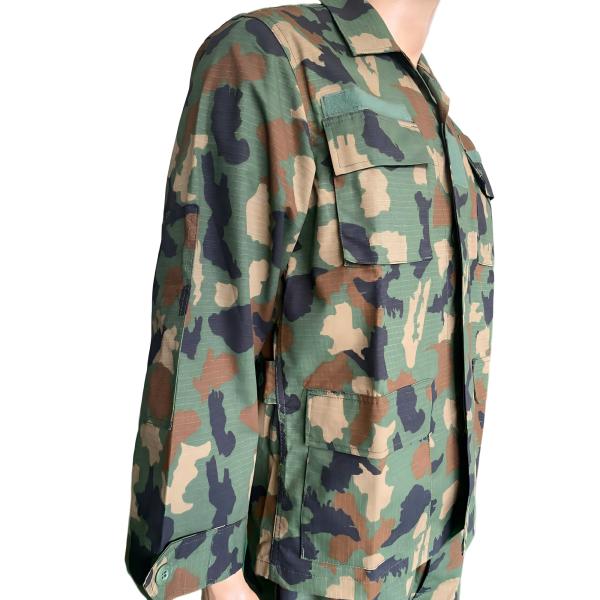 BDU Military Uniform Work Suit For Outdoor Operations Special And Breathable Polyester Cotton Fabric