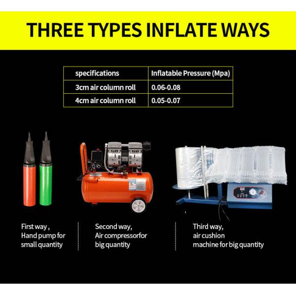 Inflatable Laptop Protective Mailer Bag, Transport Packing, Air Cushion Bag , Air Column Bag Packing