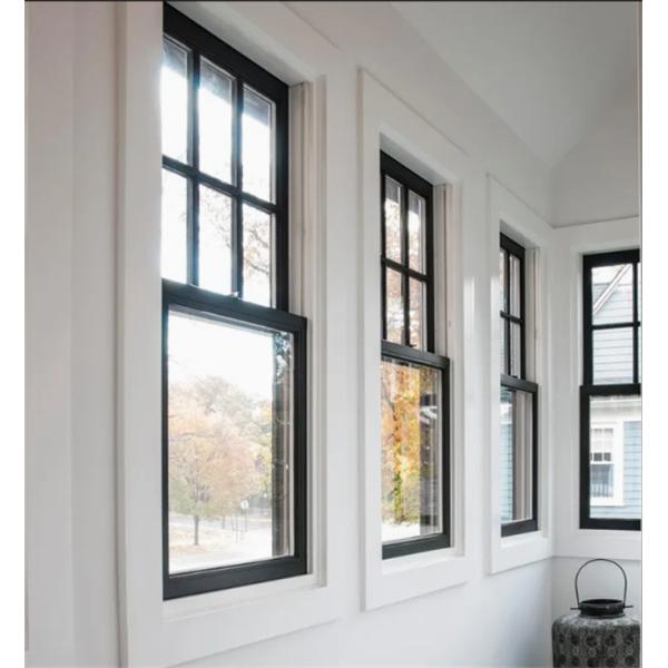 Third-Party Inspection Facade Decoration Solution Soundproof Top Hung Windows