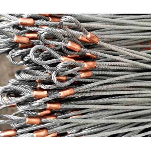 3.2mm Diameter High Strength Paradropping Soft Eye Eye Steel Wire Rope Sling
