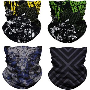 Universal Ear Loops Face Balaclava Headwear Reflective Bandana