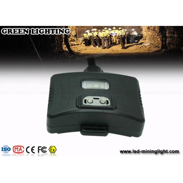 GS5- B 8000 Lux / 5.6ah Led Mining Cap Lights , IP68 Miners Head Torch Drop Resistance