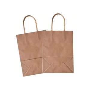 Offset Flexo Printing Kraft Paper Bag Eco Friendly Gift Packaging