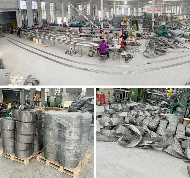 Customized Silver Stainless Steel Rope Mesh Recyclable Maintenance Free for Architectural Protection