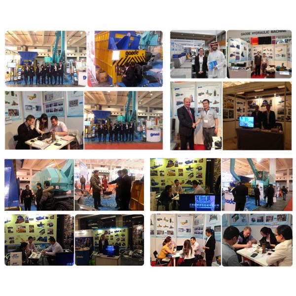 ISO Automatic Container Shear Processing Waste Hydraulic Metal Baler