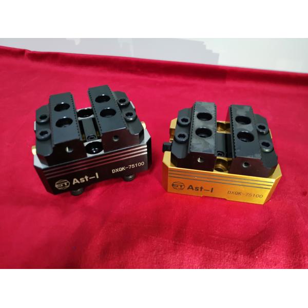 Black 5 Axis Cnc Vise Quick Change 3 Axis Vise Steel Material