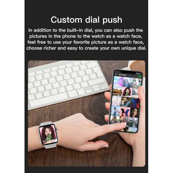 IWO 12 Smart Watch T500+Plus Bluetooth Call Music Smartwatch Fitness Tracker Heart Rate Monitor Wearable Devices Clocks