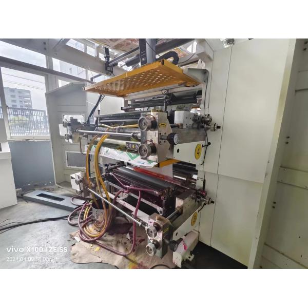 High Speed Cascading Printing Machine With Servo Motor Driven Anilox Roller
