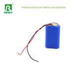 Rechargeable Lithium Ion Battery Pack 18650 11.1V 2200mAh