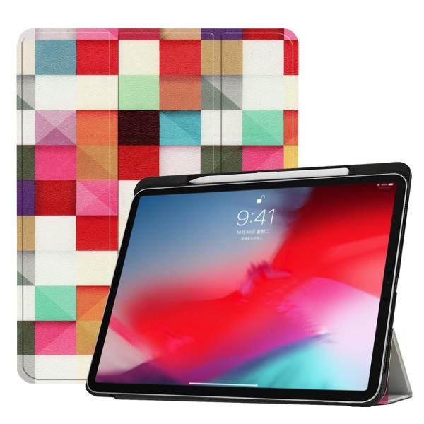 iPad Pro 11 Smart Case with Pencil Holder Leahter iPad Pro 11 2018 Cover