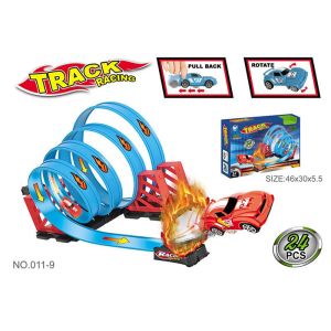 Buy cheap 47.6 Inche Funny Toy Car Tracks Sets , Toddler Race Track With 4 Consecutive from wholesalers