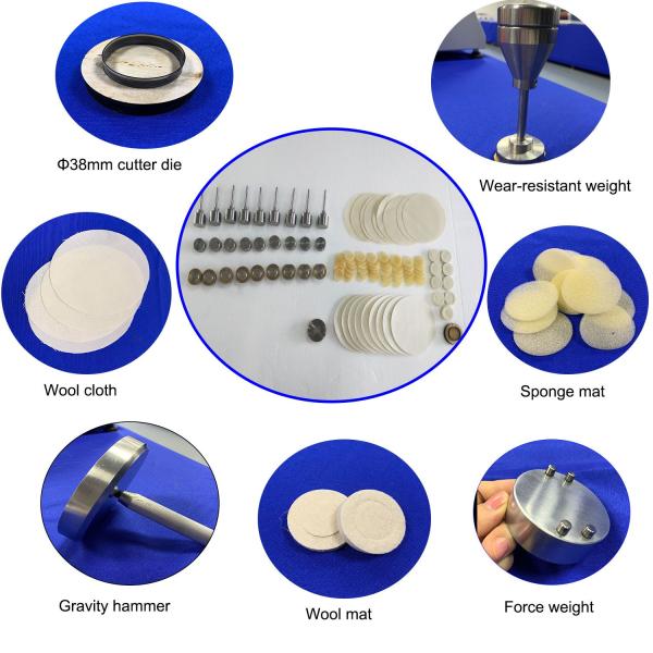 ASTM D4970 8 Station T Martin Date Abrasimeter With Two Counting Methods