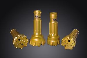 Durable 5 Inch Drill Bits For Hammer Drill , Steel Rock Drill Accessories