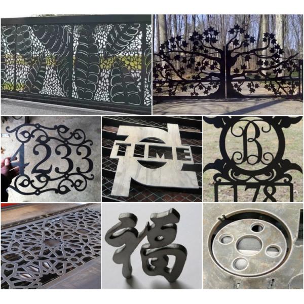 1500X3000 Working Area Cnc Plasma Cutting Machine Steel Substrate