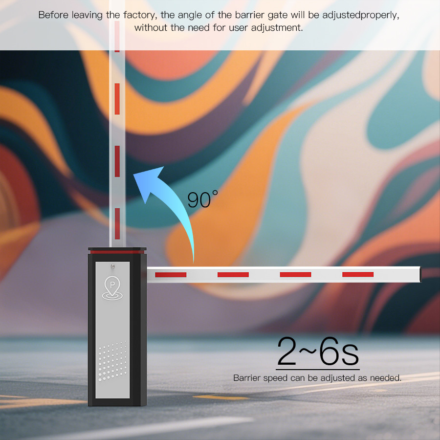 HCW Parking Barrier Gate Factory Warehouse Vehicle Access Traffic Light Barrier
