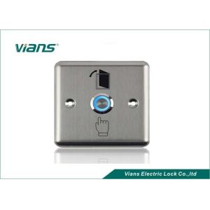 China Access Control Night Luminous Door Exit Button Release Square wholesale
