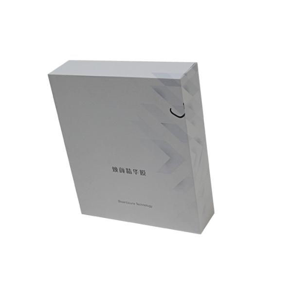 Customized Rigid Packaging Box With White Cardboard Insert
